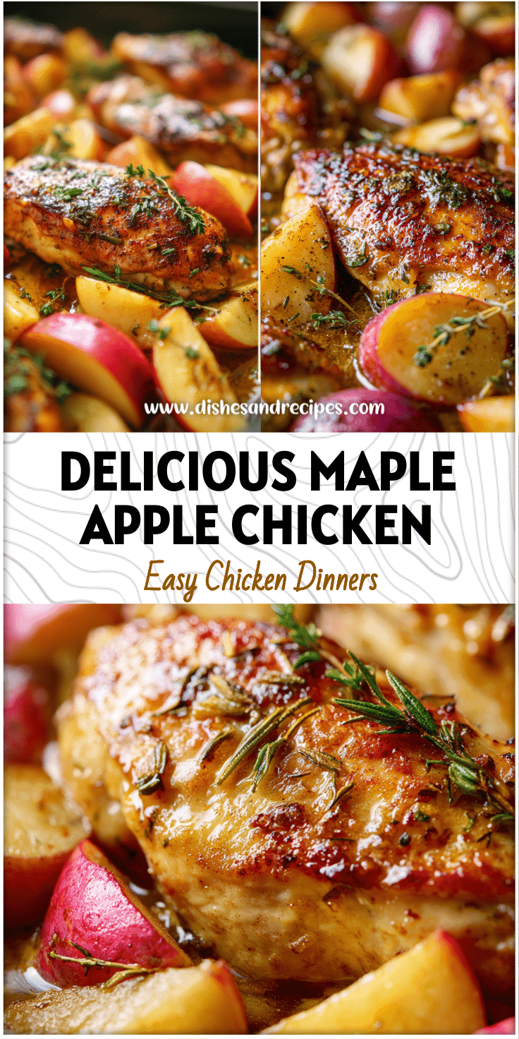 Maple Apple Chicken – A Cozy Fall Family Dinner